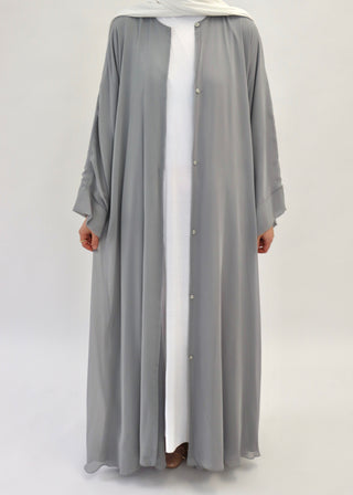 LAYERED OPEN ABAYA