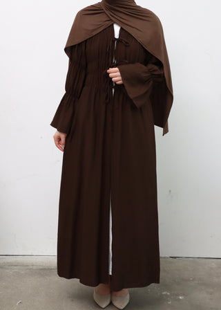Kimono mit Rüschen