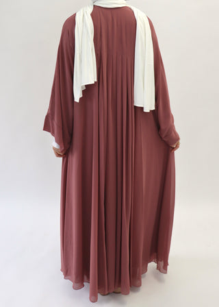 LAYERED OPEN ABAYA