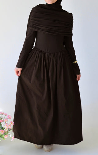 Drapiertes Kleid
