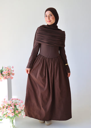 Drapiertes Kleid | Vorbestellung